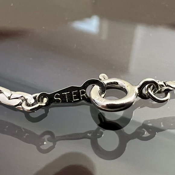 Jade Pendant w/ Silver Necklace! - Picture 3 of 15